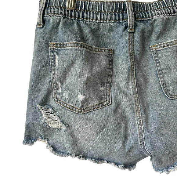 Aerie Daydream Distressed Denim Short - Picture 7 of 14